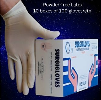 SurgiGloves Latex Gloves Size XL Only